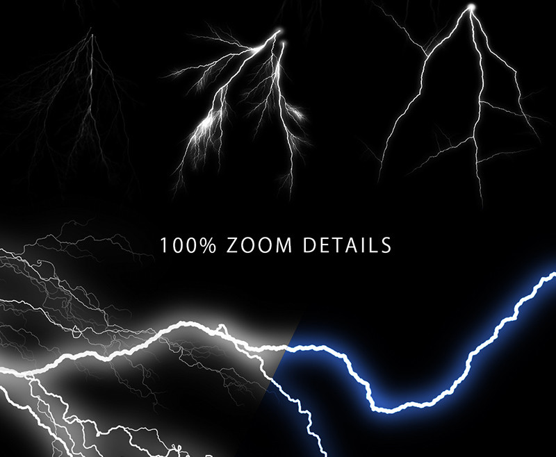 ArtStation - Lightning Photoshop Brushes | Brushes